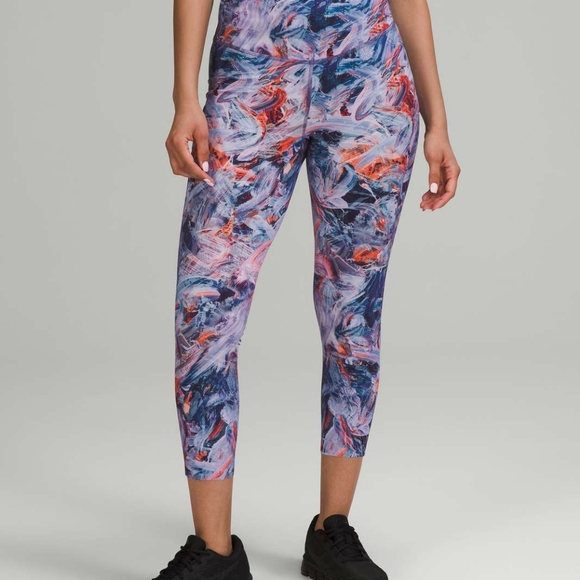 Base Pace High Rise Crop Brushed Nulux 23 Inch - Picture 1 of 5